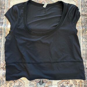 Free People size Small side snap crop top NWOT